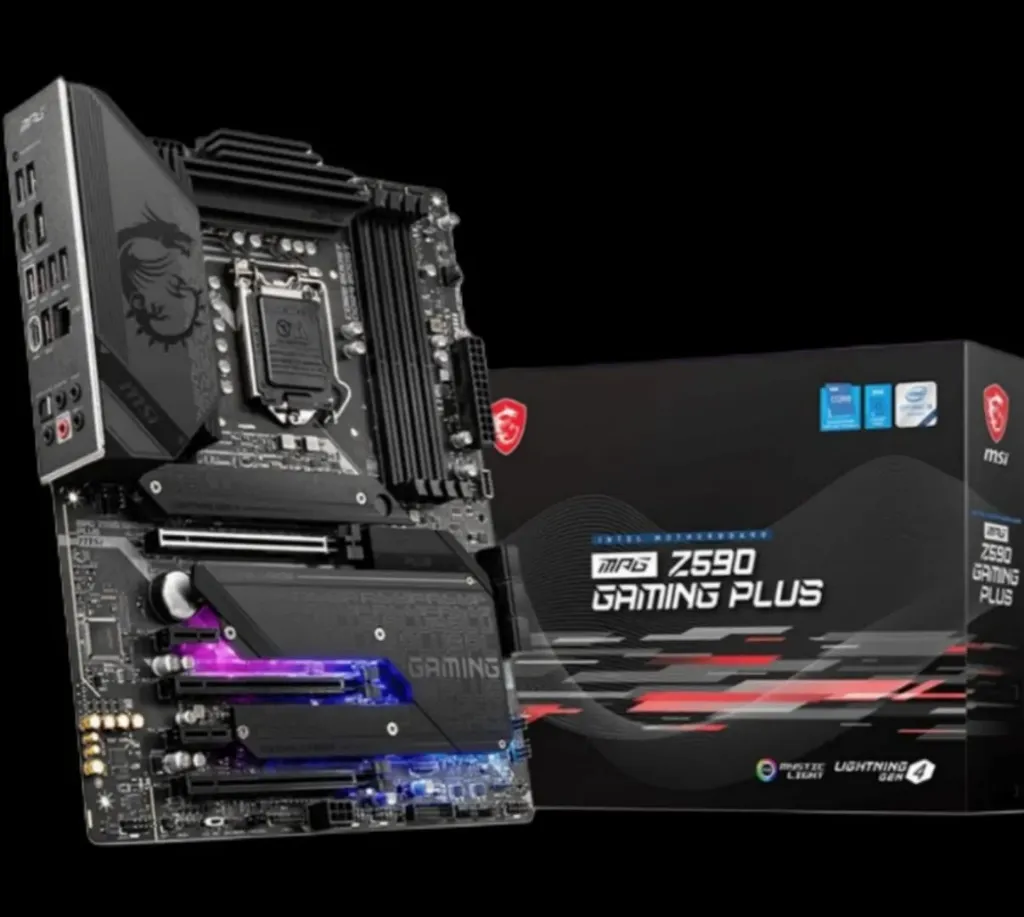 MSI MPG GAMING PLUG LGA 1200socket ATX intel Z590 chipest DDR4 Motherboard for Desktop